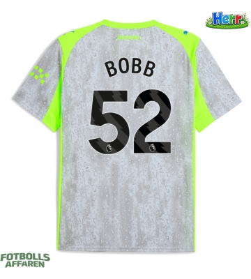 Manchester City Oscar Bobb #52 Tredje Tröja 2025-26 Kortärmad